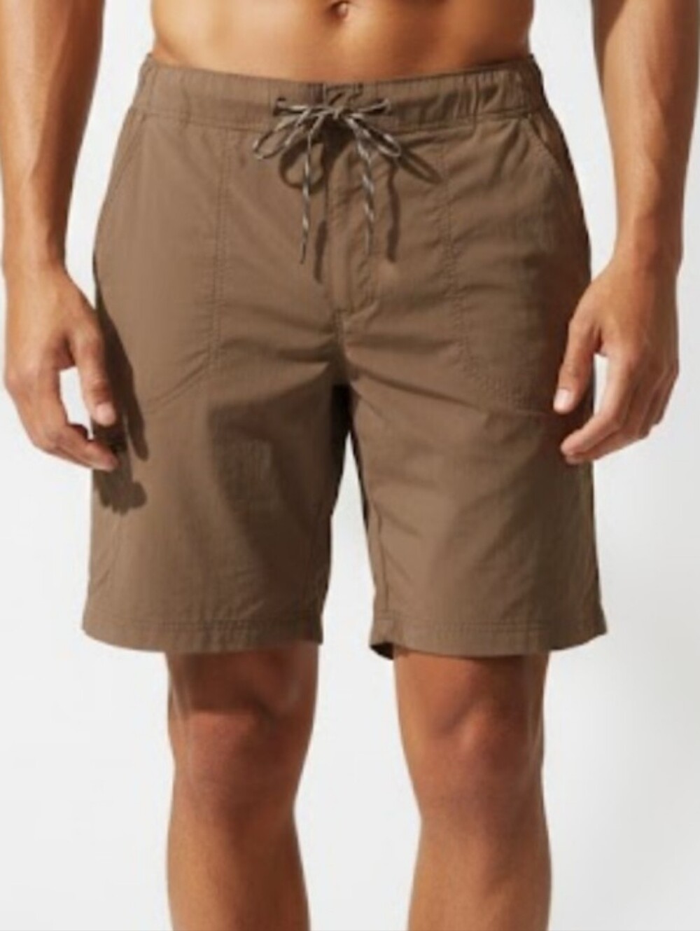 Gorpcore Vintage LL Bean Shorts Large Brown Neutral Moisture Wicking